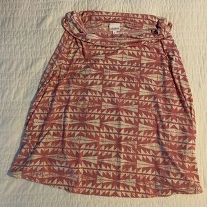 Lularoe coral mini, size XL